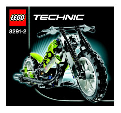 LEGO 8291 instructions page 1 – build guide