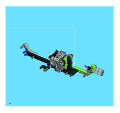 LEGO 8291 instructions page 18 – build guide