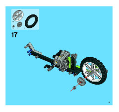 LEGO 8291 instructions page 19 – build guide