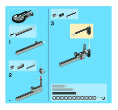 LEGO 8291 instructions page 26 – build guide