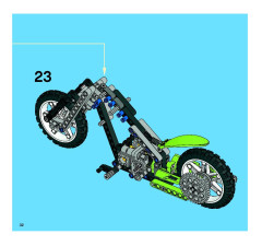 LEGO 8291 instructions page 32 – build guide