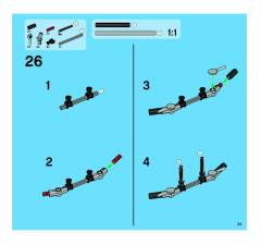 LEGO 8291 instructions page 35 – build guide
