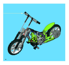 LEGO 8291 instructions page 36 – build guide