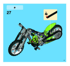 LEGO 8291 instructions page 37 – build guide