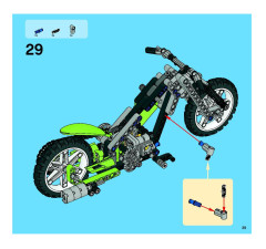 LEGO 8291 instructions page 39 – build guide