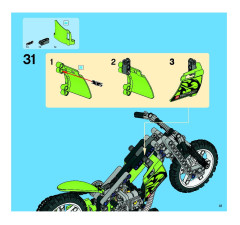 LEGO 8291 instructions page 41 – build guide