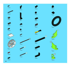 LEGO 8291 instructions page 42 – build guide