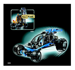 LEGO 8291 instructions page 45 – build guide