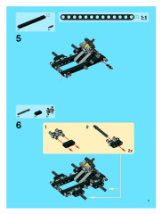 LEGO 8292 instructions page 11 – build guide