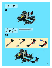 LEGO 8292 instructions page 13 – build guide