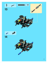 LEGO 8292 instructions page 14 – build guide