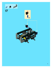 LEGO 8292 instructions page 17 – build guide
