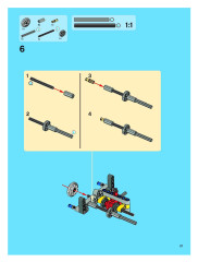 LEGO 8292 instructions page 21 – build guide