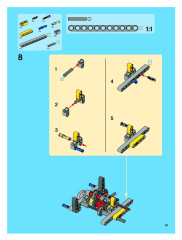 LEGO 8292 instructions page 23 – build guide