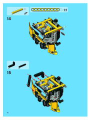 LEGO 8292 instructions page 12 – build guide