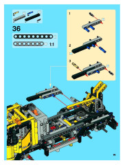 LEGO 8292 instructions page 29 – build guide