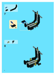 LEGO 8292 instructions page 4 – build guide