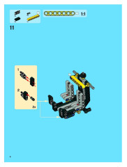 LEGO 8292 instructions page 6 – build guide