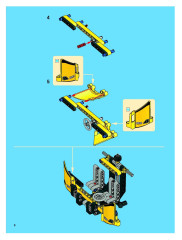 LEGO 8292 instructions page 8 – build guide