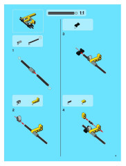 LEGO 8292 instructions page 9 – build guide