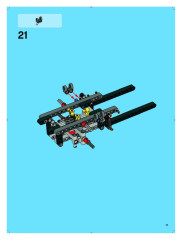 LEGO 8292 instructions page 17 – build guide
