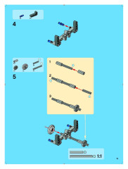 LEGO 8292 instructions page 19 – build guide