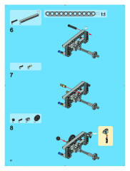 LEGO 8292 instructions page 20 – build guide