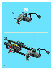 LEGO 8292 instructions page 22 – build guide
