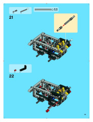 LEGO 8292 instructions page 35 – build guide