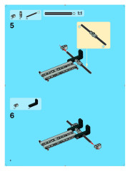 LEGO 8292 instructions page 8 – build guide
