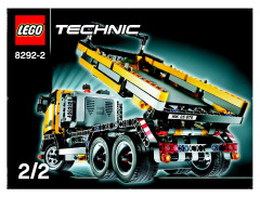 LEGO 8292 instructions page 1 – build guide