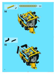 LEGO 8292 instructions page 12 – build guide