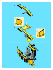LEGO 8292 instructions page 8 – build guide