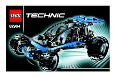 LEGO 8296 instructions page 1 – build guide