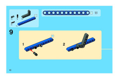 LEGO 8296 instructions page 10 – build guide