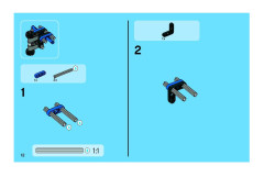 LEGO 8296 instructions page 12 – build guide