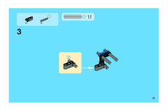 LEGO 8296 instructions page 13 – build guide