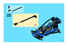 LEGO 8296 instructions page 37 – build guide