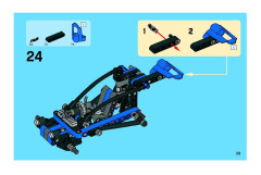 LEGO 8296 instructions page 39 – build guide