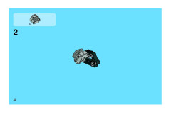 LEGO 8296 instructions page 42 – build guide