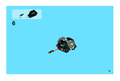 LEGO 8296 instructions page 45 – build guide