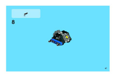 LEGO 8296 instructions page 47 – build guide