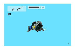 LEGO 8296 instructions page 49 – build guide