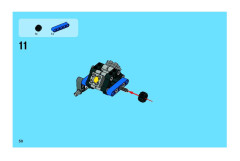 LEGO 8296 instructions page 50 – build guide