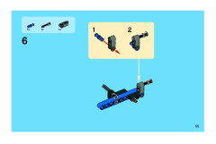 LEGO 8296 instructions page 55 – build guide