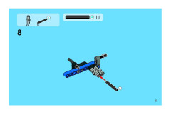 LEGO 8296 instructions page 57 – build guide