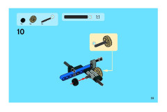 LEGO 8296 instructions page 59 – build guide