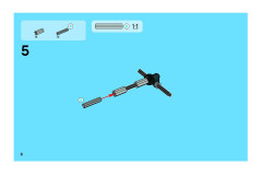 LEGO 8296 instructions page 6 – build guide