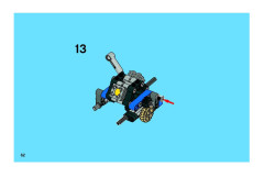 LEGO 8296 instructions page 62 – build guide