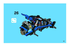 LEGO 8296 instructions page 63 – build guide